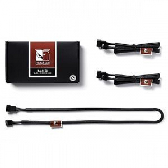 Noctua NA-SEC2, 3x prodlužovací kabel pro ventilátory, 60 cm Noctua NA-SEC2, 3x prodlužovací kabel pro ventilátory, 60 cm