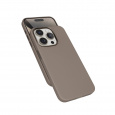 Epico Mag+ kožený kryt iPhone 15 Pro - písková