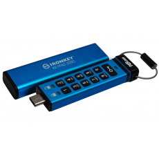 16GB Kingston Ironkey Keypad 200C, USB-C 3.2 Gen 1, šifrování XTS-AES
