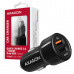 Nabíječka do auta AXAGON PWC-QC5, QUICK a SMART, 2x port QC3.0/AFC/FCP + 5V-2.6A, 31.5W