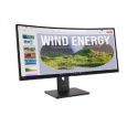 Lenovo LCD ThinkVision T34wd-40 + MC60 34" curved 3440x1440 VA/6ms/300 cd/m2/3000:1/Repro/HDMI/DO/3xUSB-A/3xUSB-C/RJ45/VESA/černá