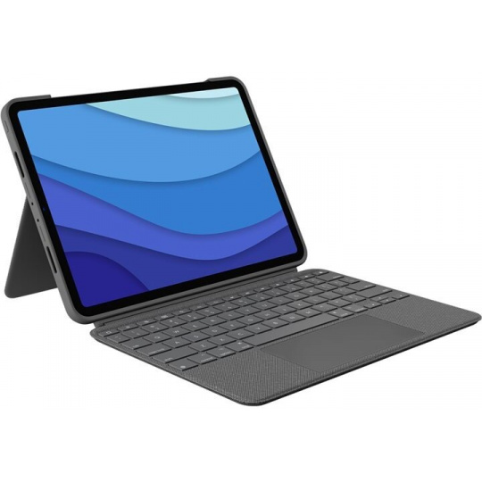 Logitech Combo Touch for iPad Pro 11-inch (1st, 2nd, and 3rd generation) - GREY - US layout