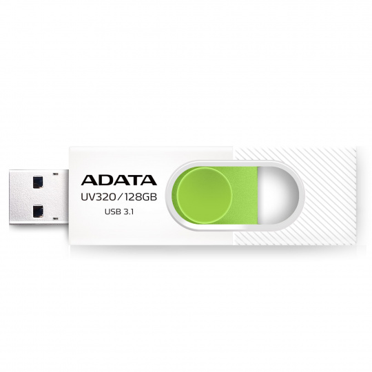 ADATA USB UV320 64GB white/green (USB 3.0)