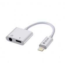 Audio adaptér Devia Smart Lightning/Jack 3,5 mm bílý Audio adaptér Devia Smart Lightning/Jack 3,5 mm bílý