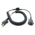 Kabel RS232 pro SR61T  -6.5ft 9pin coil req ext psu